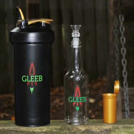 Gleeb Kit – Gleeb Glass Gravity Bong – Smoke Anywhere – Safest, Portable