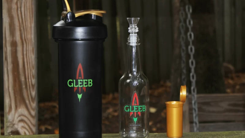 Gleeb Kit – Gleeb Glass Gravity Bong – Smoke Anywhere – Safest, Portable