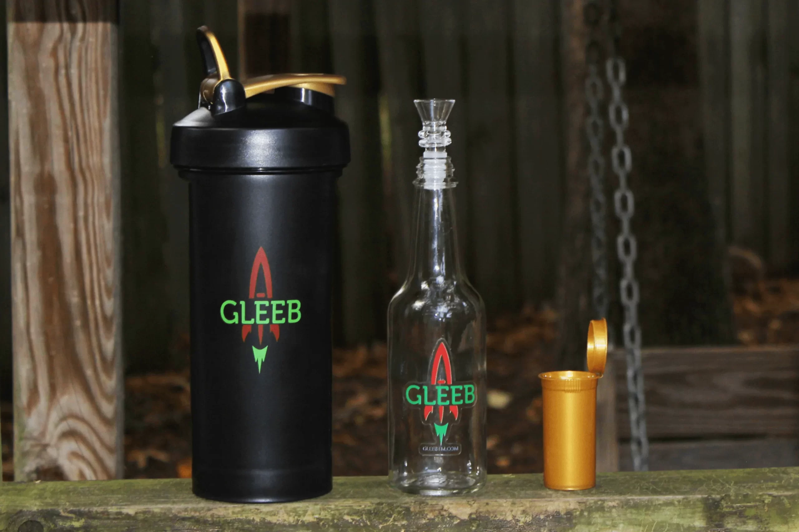 Gleeb Kit – Gleeb Glass Gravity Bong – Smoke Anywhere – Safest, Portable